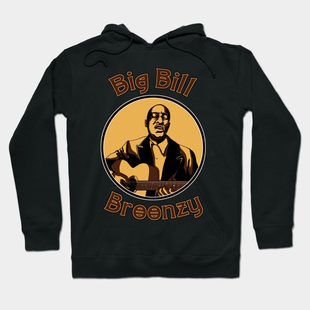 Big Bill Broonzy 2 Hoodie by HelenaCooper